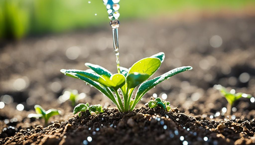 Entretien des plantes et économie d'eau