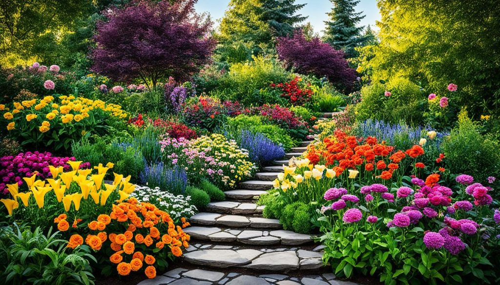 jardin de fleurs